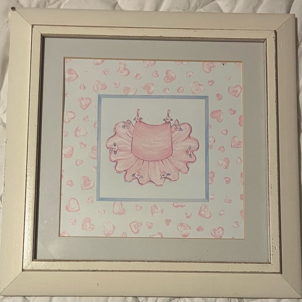 Pink Ballerina wall art